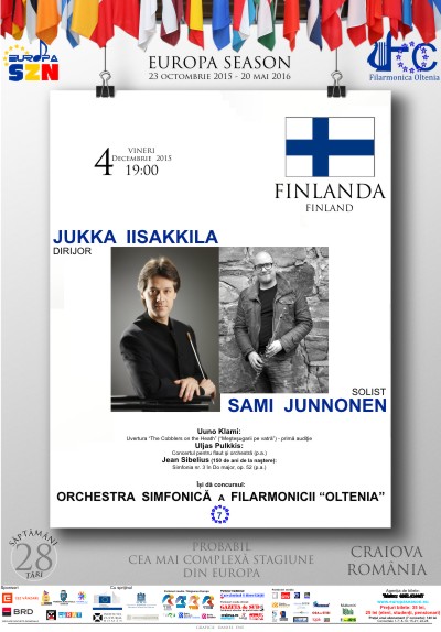 Săptămâna Finlandei, ţara compozitorului Sibelius